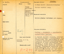 File of histopathological evaluation of nervous system diseases (1962) - nr 91/62