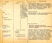 File of histopathological evaluation of nervous system diseases (1962) - nr 112/62
