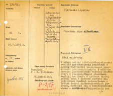 File of histopathological evaluation of nervous system diseases (1962) - nr 152/62