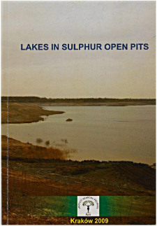 Lakes in sulphur open pits