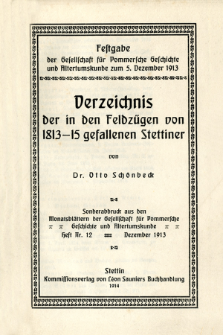Monatsblätter Jhrg. 27, H. 12 (1913)