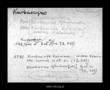 Korbasino, obecnie pole w Lesznowoli. Files of Tarczyn disitrict in the Middle Ages. Files of Historico-Geographical Dictionary of Masovia in the Middle Ages