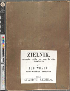 1) Zielnik S. Udzieli - okładka