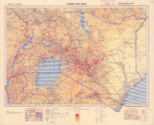 Afrika 1:2 000 000. Uganda und Kenia