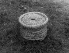 A bee skep, so-called 