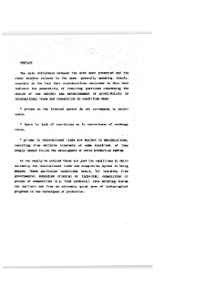 THE INTERNATIONAL ECONOMIC COOPERATION: THEORETICAL FOUNDATIONS * The model of an open economy with unlimited exchange capacities