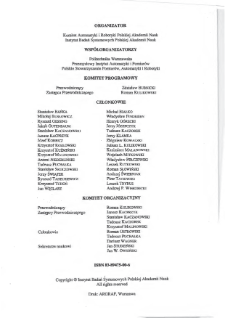 Xv krajowa konferencja automatyki : warszawa, 27-30 czerwca 2005. t. 1 * Referaty plenarne * Zastosowania zmiennych niepewnych w problemach sterowania systemami komputerowymi