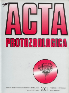 Acta Protozoologica Vol. 40 Nr 1 (2001)