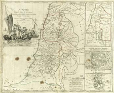 La Jud&eacute;e Depuis le Retour de la Captivit&eacute;, et particulierement sous Herode Le Grand et ses Enfans, Tems de N. S. Jesus-Christ : Supplement a l'Atlas de Robert de Vaugondi