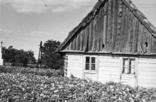 fragment of a log residential building