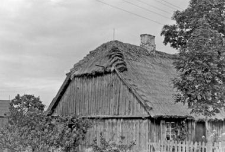 A half-hipped roof