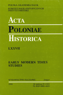 An Insulting Gesture from 17th- and 18th-Century Rural Poland