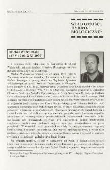 Michał Woźniewski (27 V 1946-2 XI 2000)