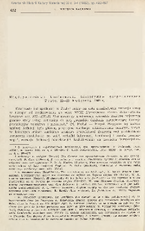 Międzynarodowa konferencja historyk&oacute;w gospodarczych, Prato, 22-28 kwietnia 1982 r.