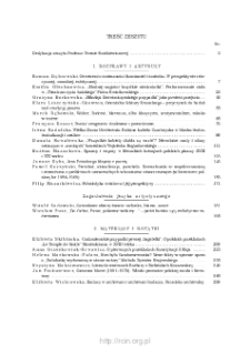 Pamiętnik Literacki Z. 2 (2021), Spis treści