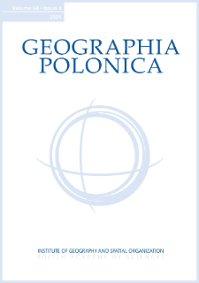 Geographia Polonica Vol. 94 No. 4 (2021), Contens