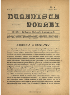 Humanista Polski 1913 N.4