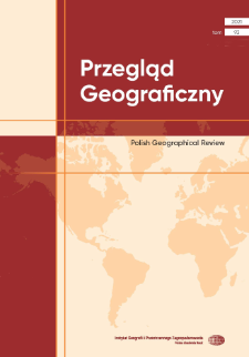 Koncentracja przestrzenna działalności tw&oacute;rczych a lokalizacja klastr&oacute;w kreatywnych w Polsce = The spatial concentration of creative activity and location of creative clusters in Poland