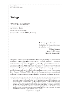 Wyspy pełne głos&oacute;w