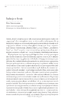 Izolacja w firmie