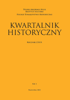 Działalność publiczna podkomorzego koronnego Kazimierza Ludwika Bielińskiego w świetle jego list&oacute;w do Jana III z lat 1692&ndash;1695
