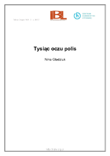 Tysiąc oczu polis