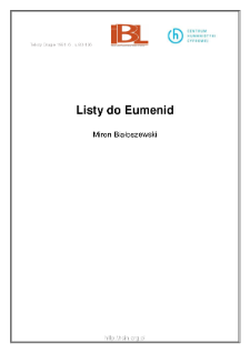 Listy do Eumenid