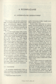 Generative reproduction