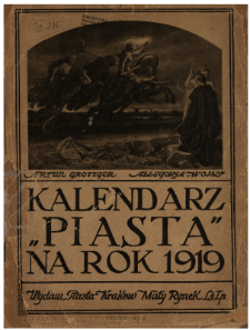 Kalendarz "Piasta" na Rok Pański 1919