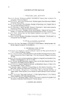 Pamiętnik Literacki, Z. 2 (2022), Contents of the Fascicle