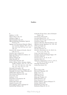 Non-classical genres : theory and practice, Index