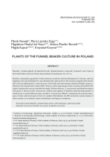 Plants of the Funnel Beaker culture in Poland