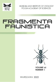 Fragmenta Faunistica vol. 65 no. 1 (2022) - contents