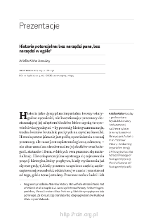 Historia potencjalna: bez narzędzi pana, bez narzędzi w og&oacute;le