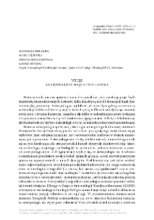 Wstęp. Antropologia więcej-niż-ludzka