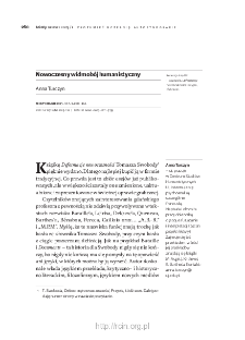 Nowoczesny widmob&oacute;j humanistyczny