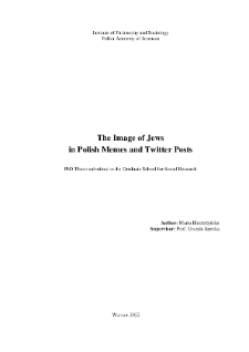 The Image of Jews in Polish Memes and Twitter Posts