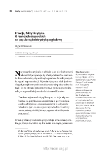 Emocje, fakty i krytyka. O reakcjach eksperckich na popularną beletrystykę zagładową