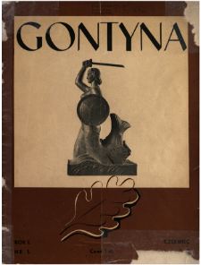 Gontyna : sprawy kobiet : miesięcznik ilustrowany społeczno-literacki, poświęcony zagadnieniom życia społecznego i kulturalnego oraz działalności kobiet 1937 N.1