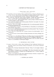 Pamiętnik Literacki, Z. 1 (2024), Contents of the Fascicle