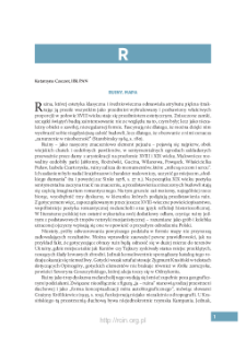 Ruiny. Mapa