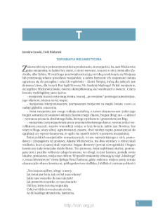 Topografia mesjanistyczna