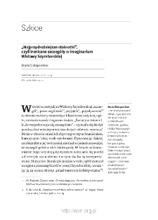 &bdquo;Najprzydrożniejsze stokrotki&rdquo;, czyli ironiczne szczeg&oacute;ły w imaginarium Wisławy Szymborskiej