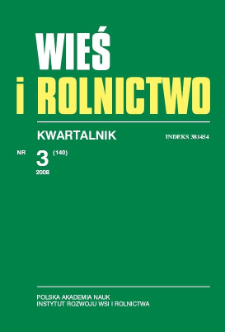 Specific Features of the Social Capital of Polish Rural Areas &ndash; Theoretical Preliminaries and Probable Scope of Research