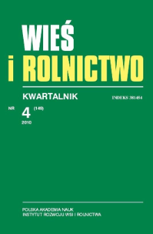 Economic context of the operation of the Bialowieski National Park and the adjacent communes