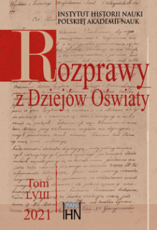 &lsquo;For Mr Jentz going abroad&rsquo; : the educational journey of a teacher from Kremenets