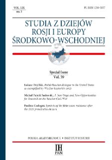 Polish-Russian Dialogue in the United States as Exemplified by Wacław Lednicki&rsquo;s Circle