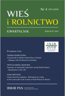 The Relationship of Investments and Subsidies to Labour Productivity in Agriculture in Poland between 2010 and 2015