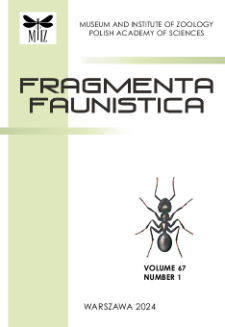 Fragmenta Faunistica vol. 67 no. 1 (2024) - contents