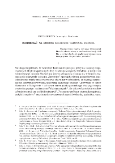 Rozmieniać na drobne. Ekonomie Tadeusza Peipera.